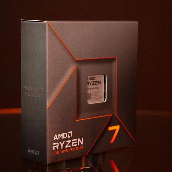 CPU AMD Ryzen 7 7700X (4.5 GHz Upto 5.4GHz / 40MB / 8 Cores, 16 Threads / 105W / Socket AM5)