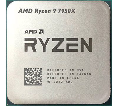 CPU AMD Ryzen 9 7950X (4.5 GHz Upto 5.7GHz / 81MB / 16 Cores, 32 Threads / 170W / Socket AM5)