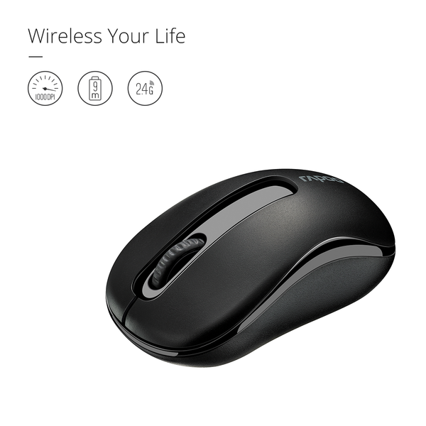 Chuột Rapoo M219 Silent Wireless Black