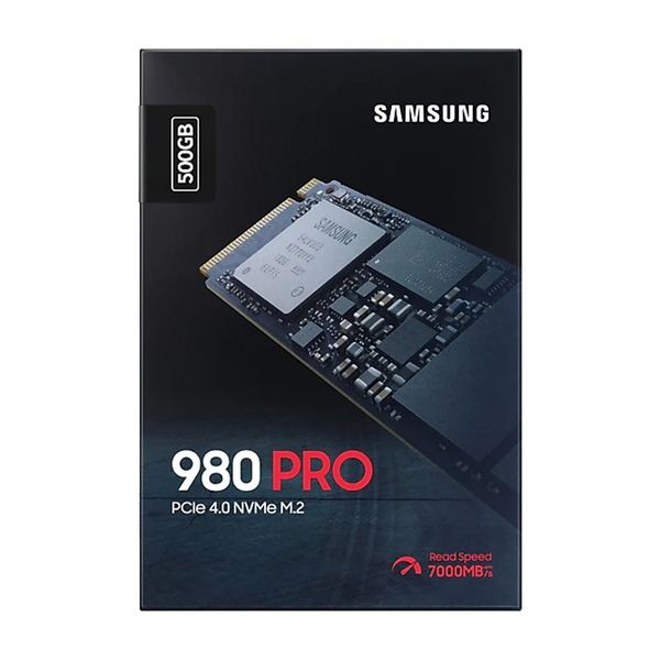 SSD Samsung 980 Pro 500GB PCIe Gen 4.0 x4 NVMe V-NAND M.2 2280