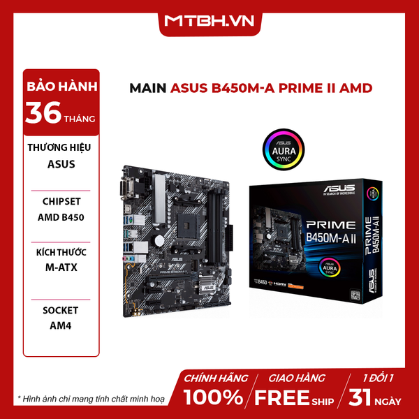 MAIN ASUS B450M-A PRIME II AMD