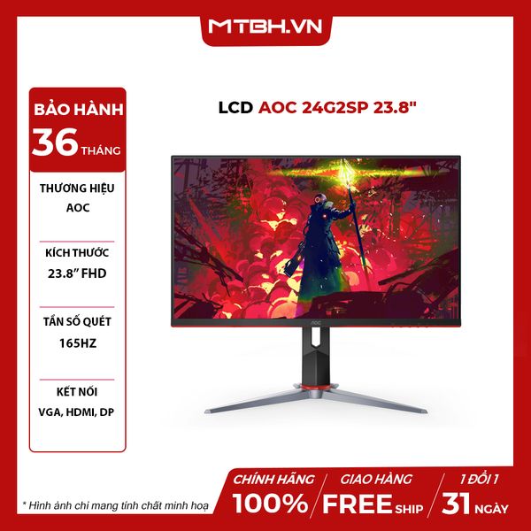 MÀN HÌNH LCD AOC 24G2SP 23.8