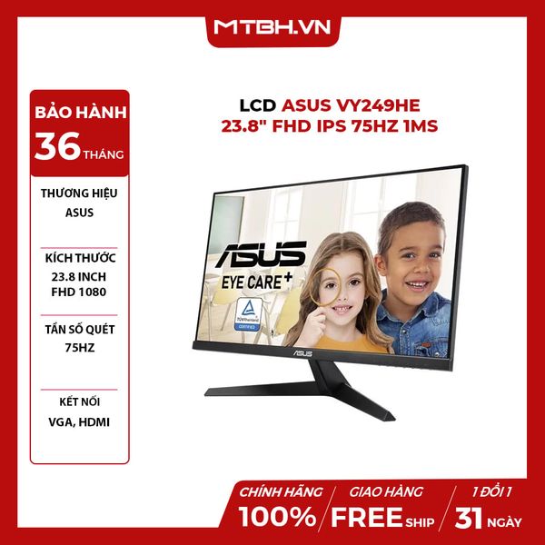 MÀN HÌNH LCD ASUS VY249HE 23.8