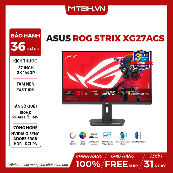 MÀN HÌNH LCD ASUS ROG STRIX XG27ACS 27