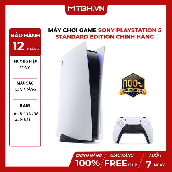 Máy Chơi Game Sony Playstation 5 Standard Edition Chính hãng + 1 Tay Cầm