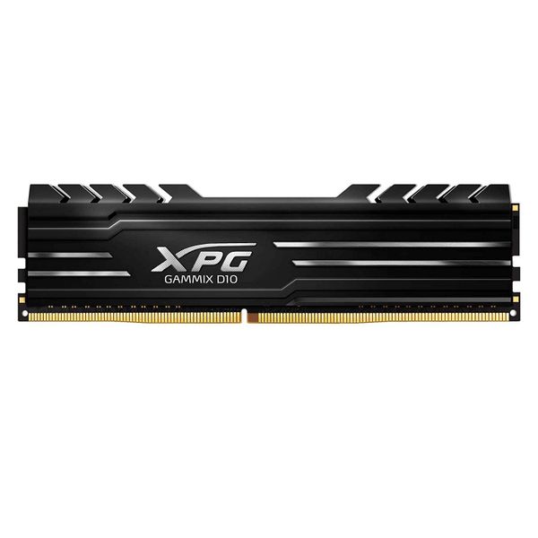 RAM DDR4 8GB ADATA XPG GAMMIX D10 BUSS 3200 TẢN NHIỆT NHÔM BLACK