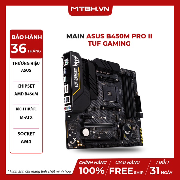 MAIN ASUS B450M PRO II TUF GAMING