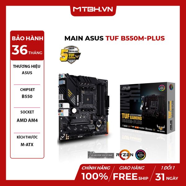 MAIN ASUS B550M TUF PLUS GAMING