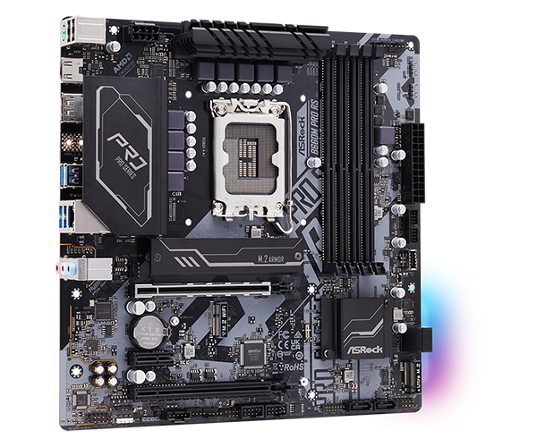 MAIN ASROCK B660M PRO RS ( LGA1700 / M-ATX / 4XDDR4 )