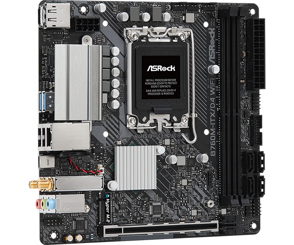 Main ASROCK B760M-ITX WiFi D4