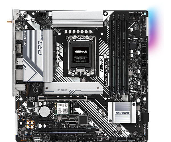 Main ASROCK B760M Pro RS/D4 WiFi