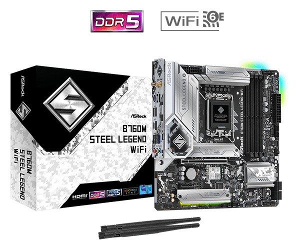 Main ASROCK B760M Steel Legend WIFI D5