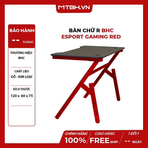 BÀN CHỮ R BHC ESPORT GAMING RED