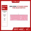 BÀN PHÍM CƠ DAREU EK810 PINK BLUE SWITCH