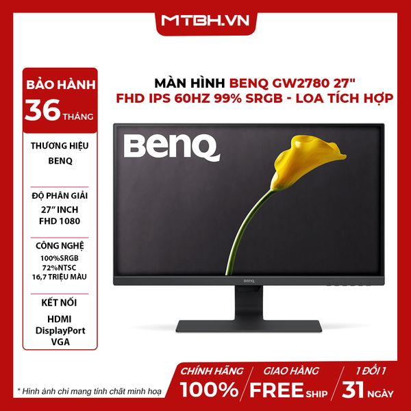 MÀN HÌNH BENQ GW2780 27