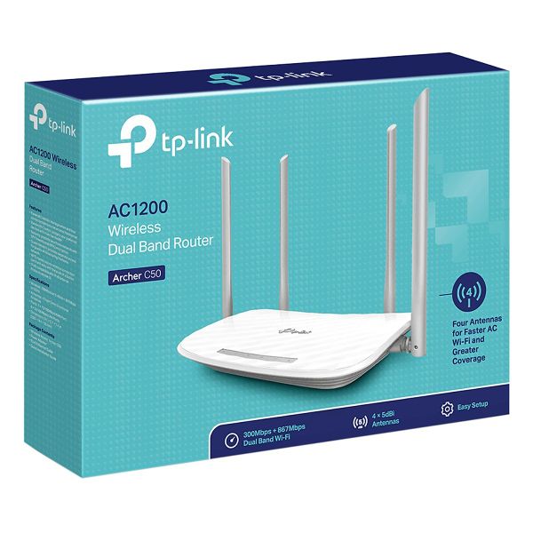 PHÁT WIFI TP-LINK ARCHER C50 BĂNG TẦN KÉP