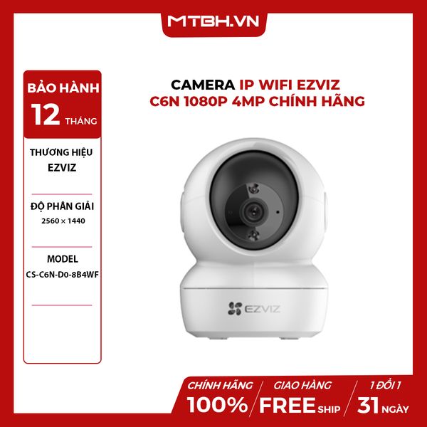 CAMERA WIFI EZVIZ C6N 4MP CHÍNH HÃNG