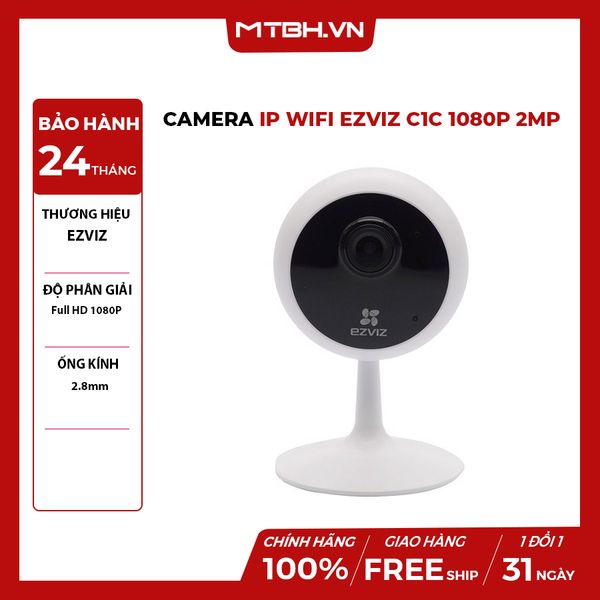 Camera Wifi EZVIZ C1C 1080P 2mp