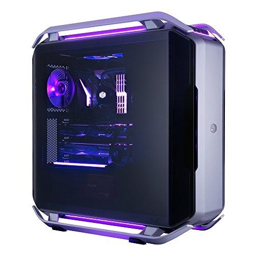 CASE COOLERMASTER COSMOS C700P RGB TEMPERED GLASS BLACK NEW