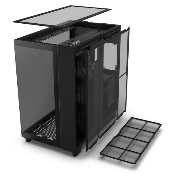 CASE NZXT H9 FLOW ALL BLACK