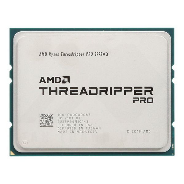 CPU AMD Ryzen Threadripper Pro 3995WX (2.7 GHz Upto 4.2GHz / 292MB / 64 Cores, 128 Threads / 280W / Socket sWRX8)