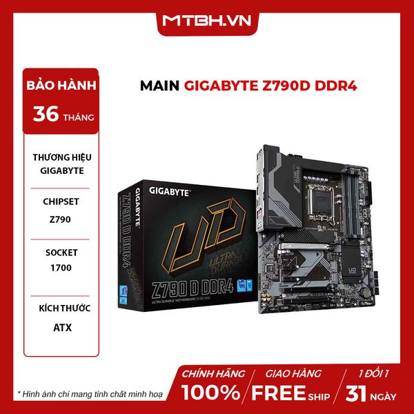 Main Gigabyte Z790 D DDR4