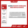 Bàn Phím Cơ DareU EK807G Wireless Red Switch White