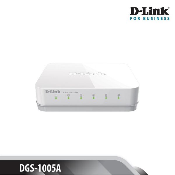 SWITCH D-LINK DGS-1005A 5 PORT 10/100/1000 Mbps