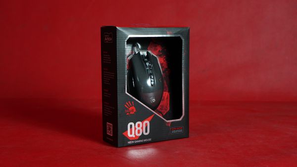 CHUỘT VI TÍNH Q80 GAMING BLOODY (ĐEN)