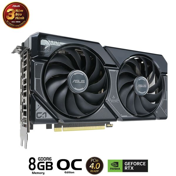 VGA ASUS RTX 4060 TI DUAL O8G ( DUAL-RTX4060TI-O8G )