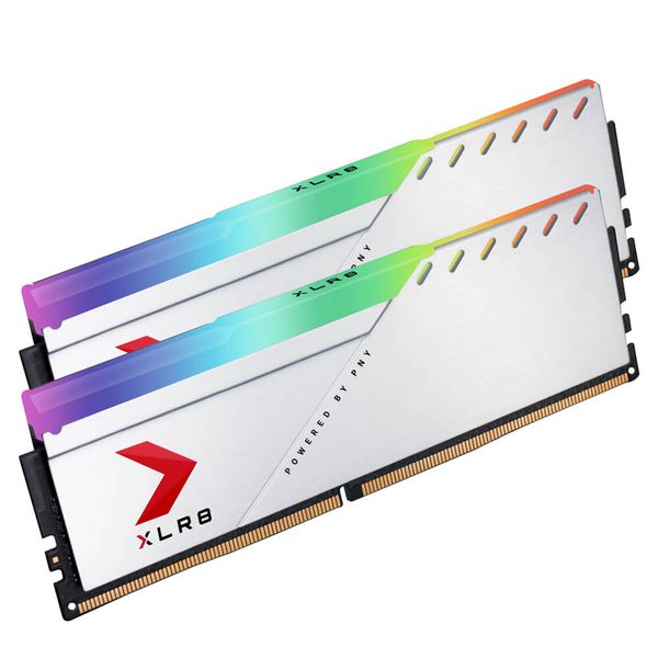 Ram DDR4 PNY XLR8 8GB 3200MHz Epic-X RGB Silver