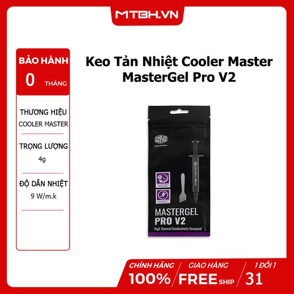 Keo Tản Nhiệt Cooler Master MasterGel V2