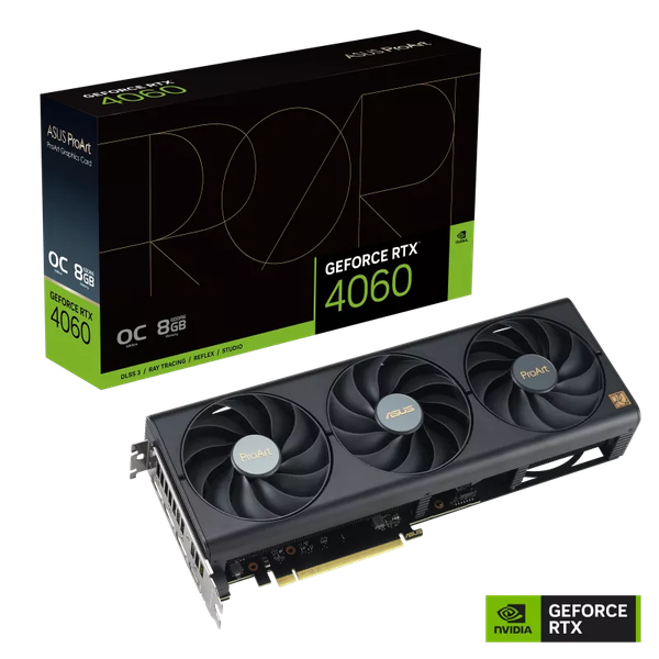 VGA ASUS RTX 4060 OC Proart Edition 8GB GDDR6