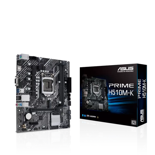 MAIN ASUS H510M-K PRIME R 2.0 (Intel H510, Socket 1200, m-ATX, 2 khe Ram DDR4)