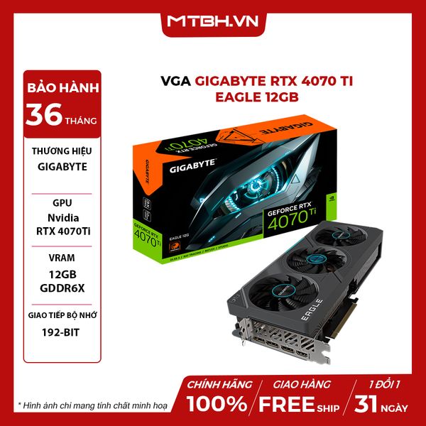 VGA Gigabyte RTX 4070 Ti EAGLE 12GB