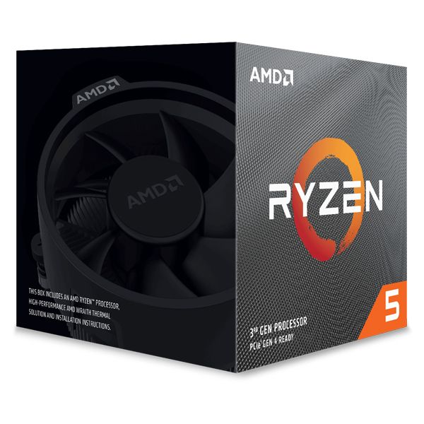 CPU AMD Ryzen 5 3500X 3.8 GHz (4.1GHz Max Boost) / 32MB Cache / 6 cores / 6 threads)