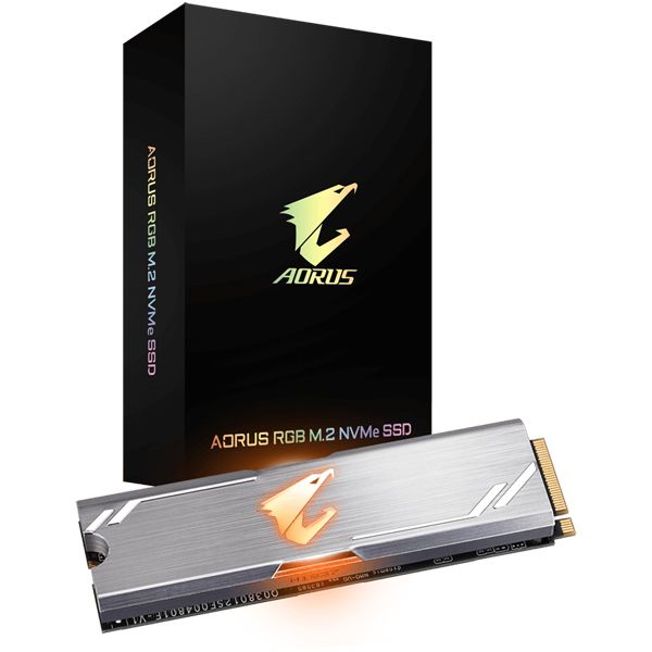 SSD GIGA 512GB AORUS RGB M.2 NVMe NEW