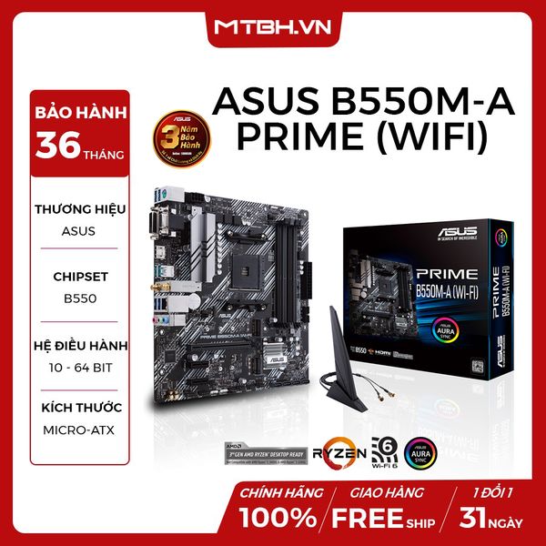 MAIN ASUS B550M-A PRIME WI-FI (AMD)