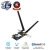 CARD MẠNG ASUS PCI-E AX3000 ADAPTER PCI-E KHÔNG DÂY AX3000 WIFI 6, 2 BĂNG TẦN, BLUETOOTH 5.0, MU-MIMO - TRAY