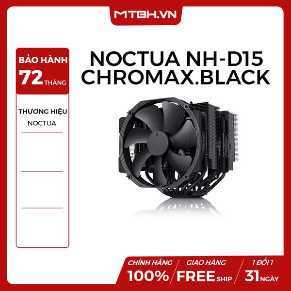 TẢN NHIỆT CPU NOCTUA NH-D15 CHROMAX BLACK