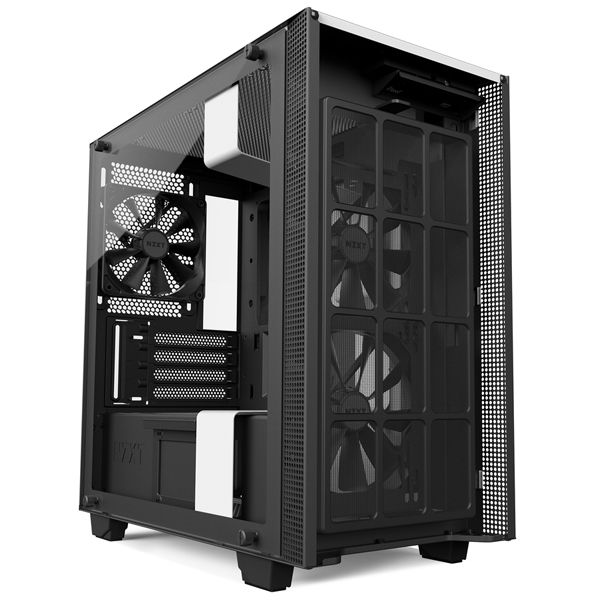 CASE NZXT H400 SMART MATX WHITE