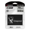 SSD KINGSTON KC600 512GB 2.5 SATA3