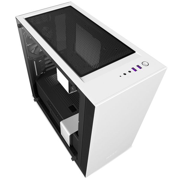 CASE NZXT H400 SMART MATX WHITE