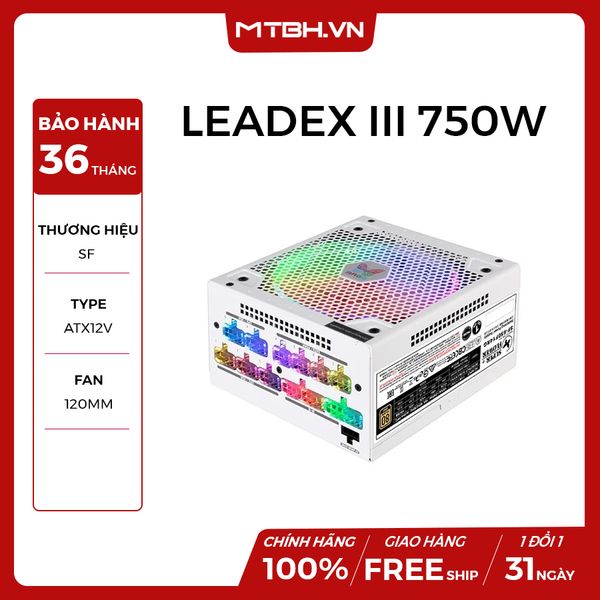 NGUỒN SUPER FLOWERS LEADEX III ARGB 750W