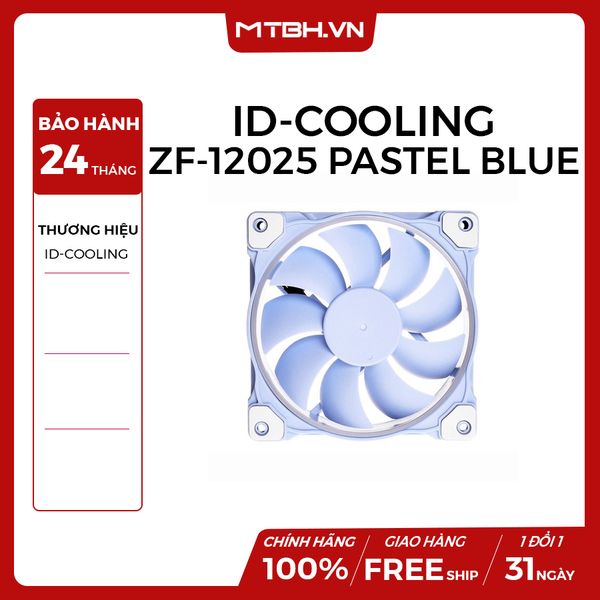 FAN CASE ID-COOLING ZF-12025 PASTEL BLUE