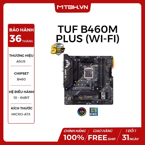 MAIN ASUS TUF B460M-PLUS (WI-FI) – Máy Tính Biên Hòa