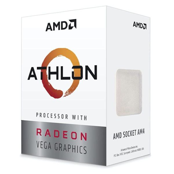 CPU AMD Ryzen Athlon 3000G/ 3.5 GHz / 4 MB Cache L3 / Socket AM4