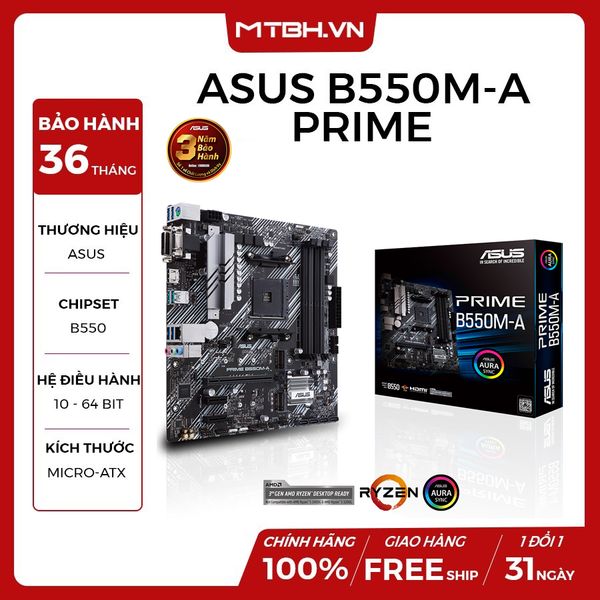 MAIN ASUS B550M-A PRIME (AMD)