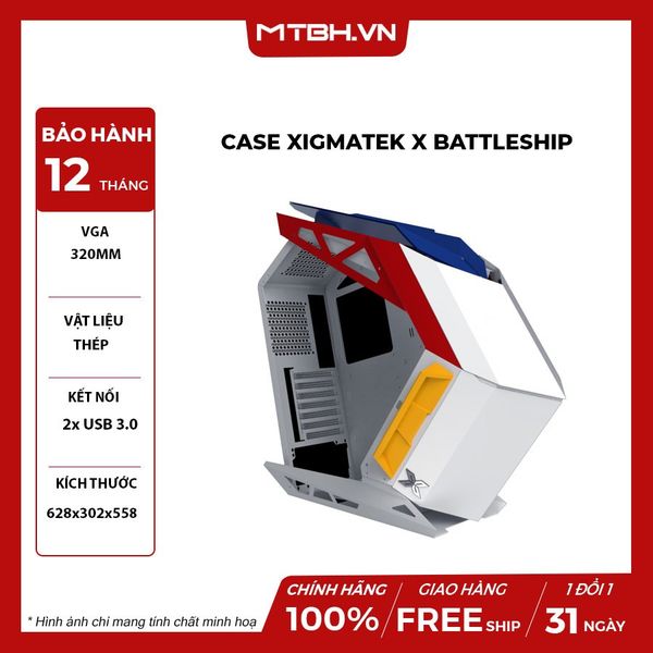 Case XIGMATEK X BATTLESHIP