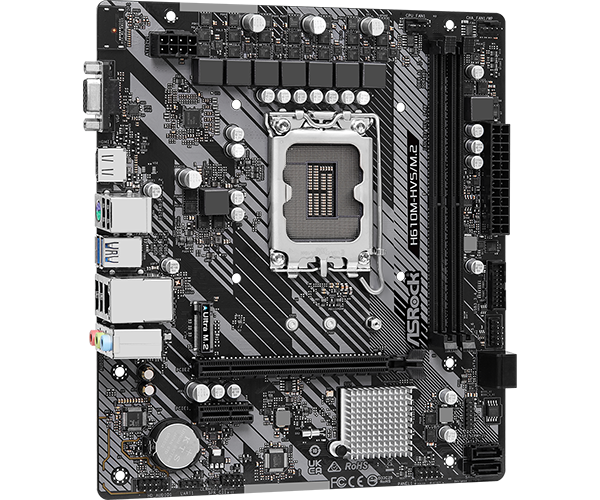 MAIN ASRock H610M-HVS/M.2 R2.0 ( LGA1700 / M-ATX / 2xDDR4 )